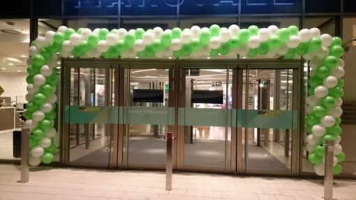 4-fach gedrehte Ballongirlande