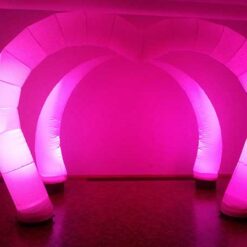 led aircone herz bogen spalier 1