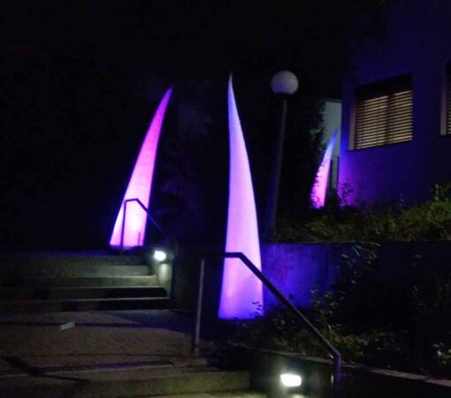 Spitzkegel 3m AirCone LED RGB