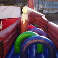 Hindernisbahn Wikingerschiff P-XXL 15 Wikingerschiff Innenansicht von oben