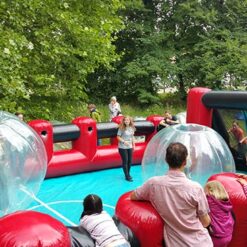 Bubble/Bumper Soccer Ball mit Spielfeld 10 bubblebumper soccer ball set 6962