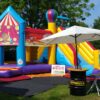 Springen, Rutschen, Jubeln – Zirkusspaß für Alle! Hüpfburg Zirkus 2 Hüpfburg Zirkus mit Rutsche