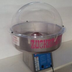 Profi Zuckerwattemaschine mit Plexiglas Haube