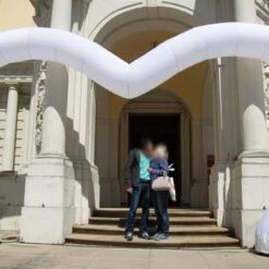 LED RGB Herz 4m Aircone 6 Hochzeitsmesse 2017 herz