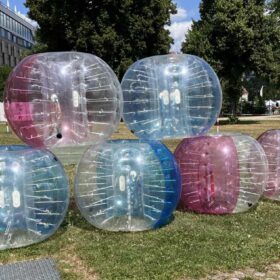 6 Bubble Soccer Bälle für 3 gegen 3 Spieler