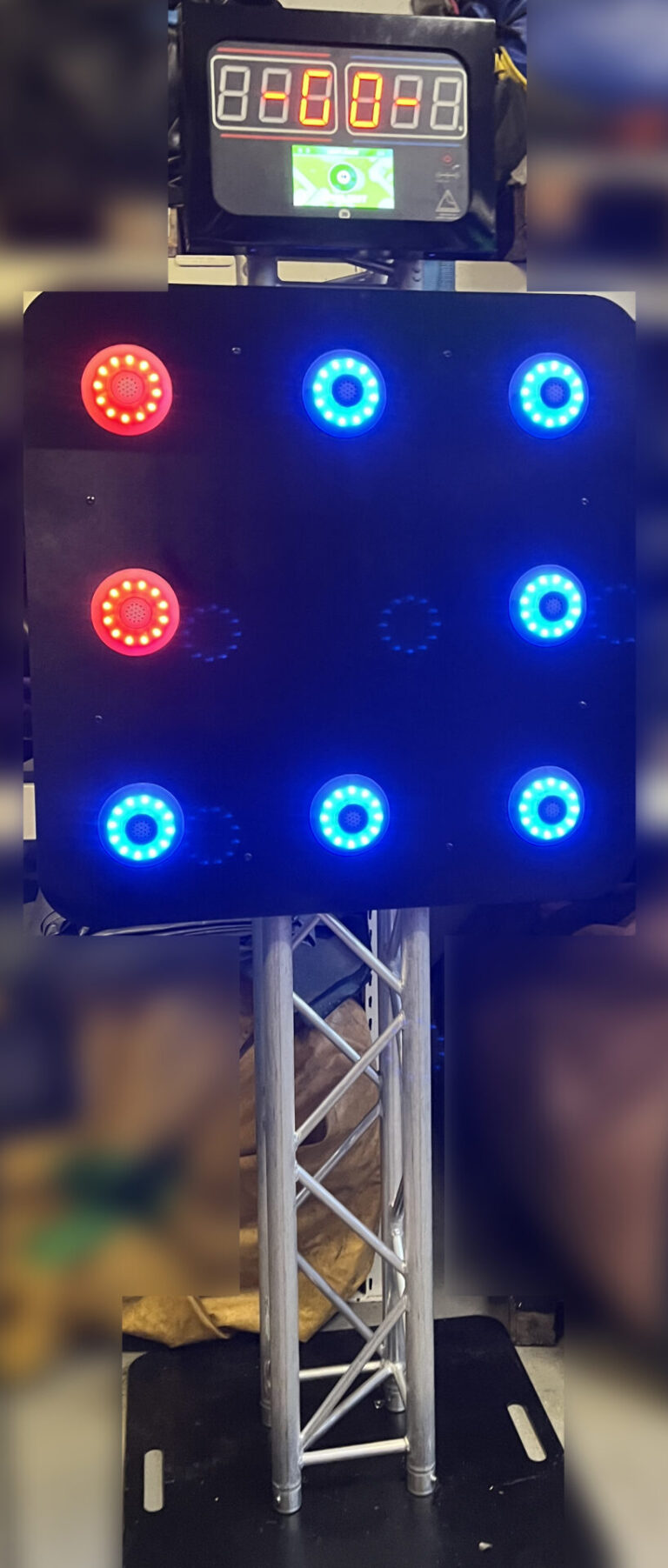 interaktive Buzzer Wall für Messe und Event