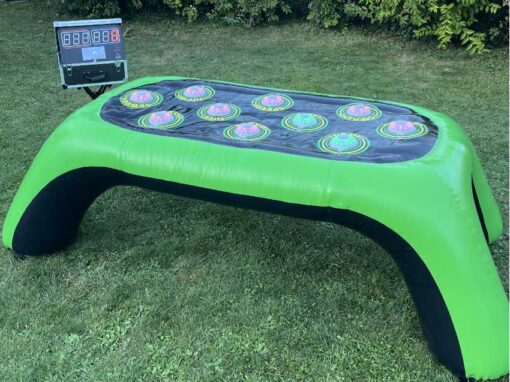Aufblasbarer Buzzer Tisch - Reaktionsspiel mit Spaß- und Wettkampfgarantie!