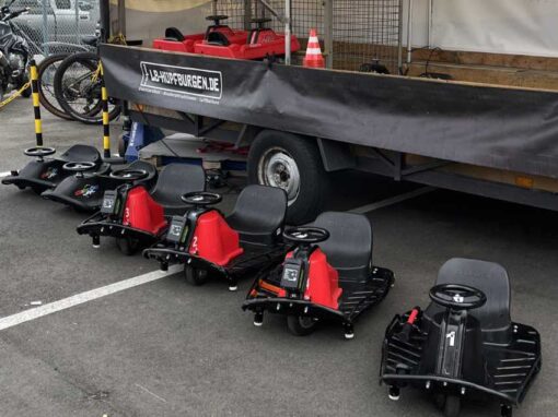 Crazy Cart - E-Drift Kart in Startposition
