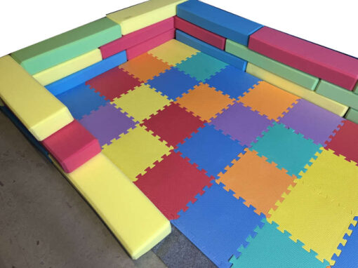 Kleinkinder Spielbereich mit Umrandung