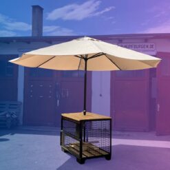 Sonnenschirmständer Gitterbox Stehtisch