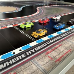 Carrera Hybrid Rennbahn mieten: Die Zukunft des Rennsports für Ihr Event 14 Carrera Hybrid 6er Rennen Startaufstellung